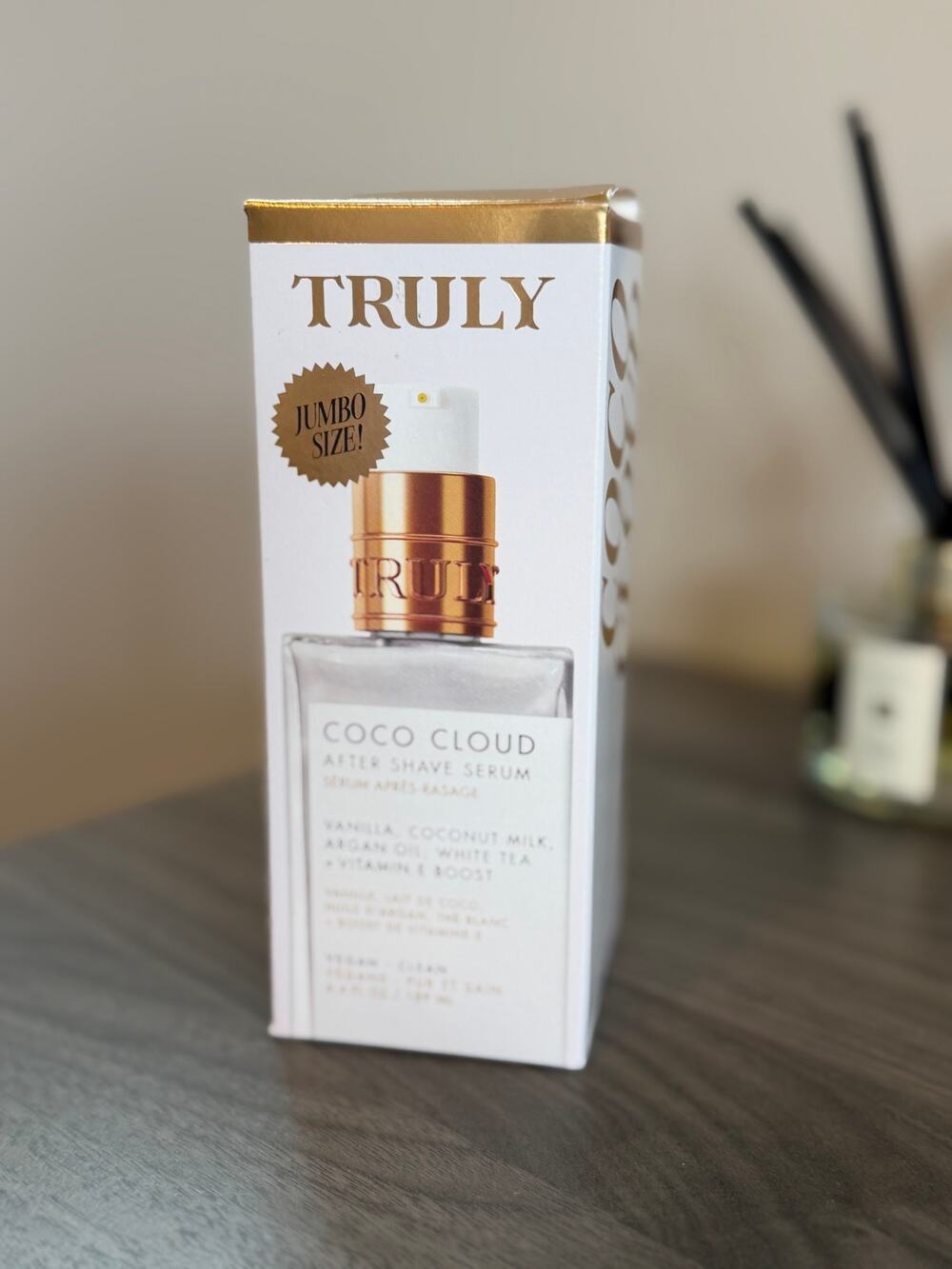 Truly Coco Cloud After Shave Serum Jumbo 6.4 oz NEW w/ Box